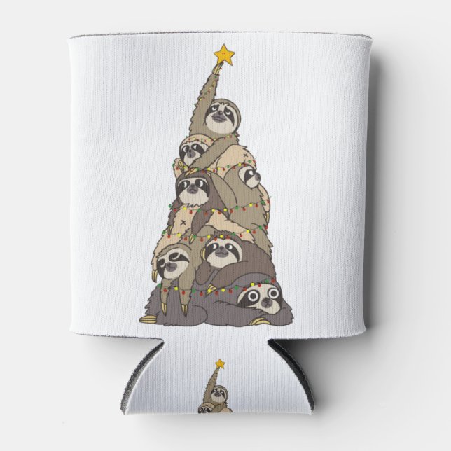 Weihnachtsbaum, passend dosenkühler (Vorderseite)