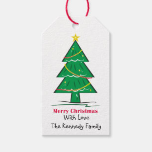 Weihnachtsbaum Personalisiert Weihnachten Geschenkanhänger