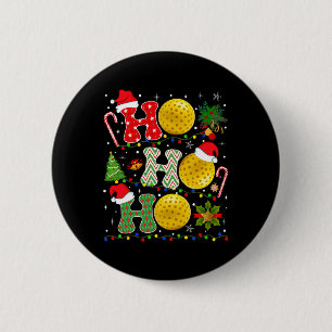 Weihnachtsbaum Pickleball Ho Ho Ho Santa Lights Xm Button