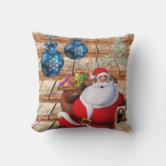 Weihnachtsbaum Pillow Santa Kissen (Vorderseite)