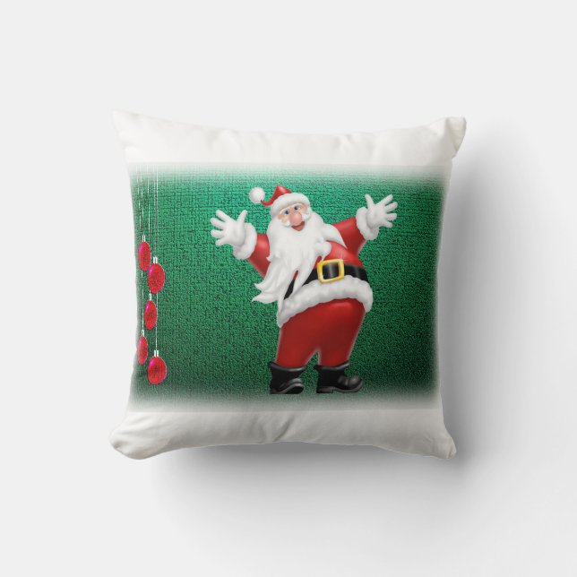 Weihnachtsbaum Pillow Santa Kissen (Vorderseite)