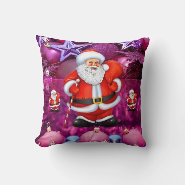 Weihnachtsbaum Pillow Santa Kissen (Vorderseite)