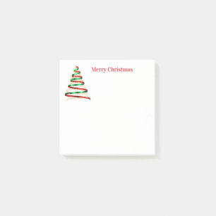 Weihnachtsbaum  post-it klebezettel