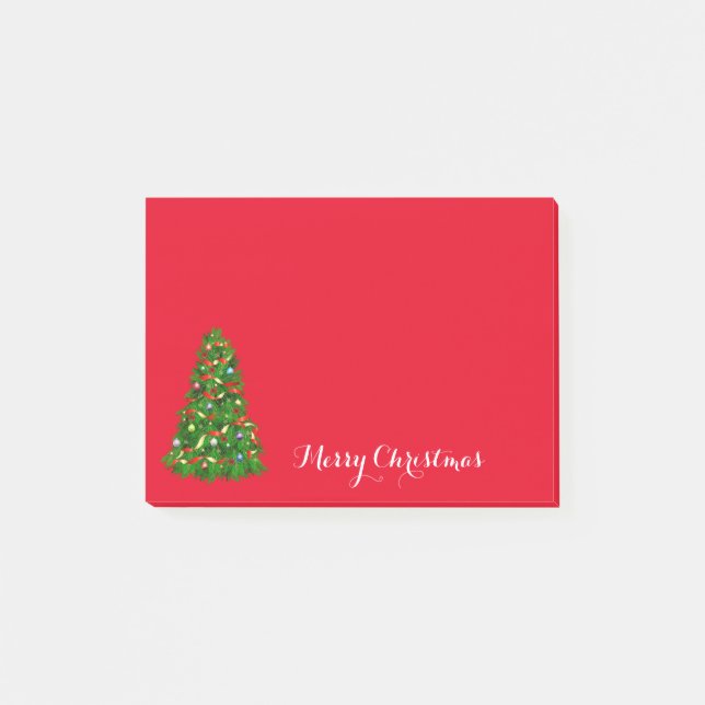 Weihnachtsbaum Post-it-Notes Post-it Klebezettel (Vorderseite)
