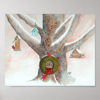 Weihnachtsbaum Poster