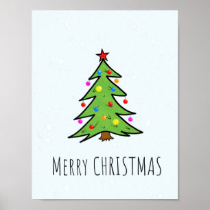 Weihnachtsbaum Poster