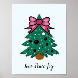 Weihnachtsbaum Poster