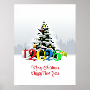 Weihnachtsbaum Poster