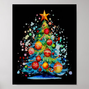 Weihnachtsbaum Poster