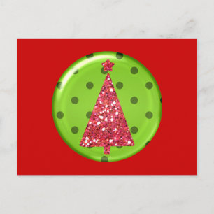 Weihnachtsbaum Postkarte