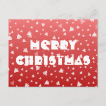 Weihnachtsbaum Postkarte