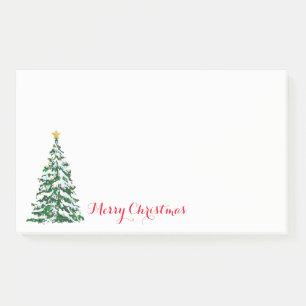 Weihnachtsbaum Postnotizen Post-it Klebezettel