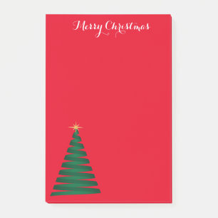Weihnachtsbaum Postnotizen Post-it Klebezettel