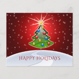 Weihnachtsbaum Red Business Weihnachtskarte