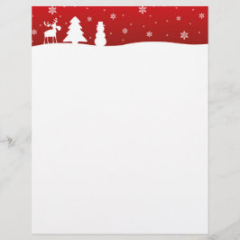 Weihnachtsbaum Reindeer Snowman