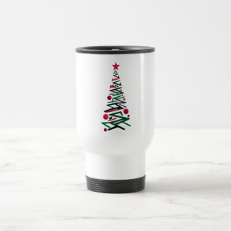 Weihnachtsbaum Reisebecher