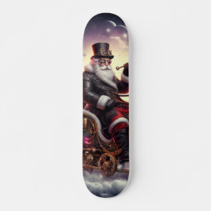 Weihnachtsbaum/Rentiersteampunkt Weihnachten/Winte Skateboard