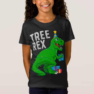 Weihnachtsbaum Rex Dinosaur Xmas Trex Funny T-Shirt
