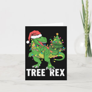 Weihnachtsbaum Rex Xmas Trex Pajamas Männer Karte