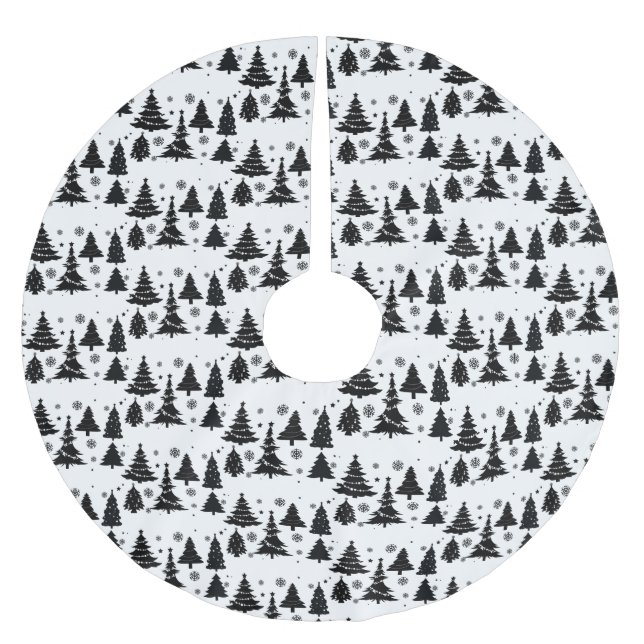 Weihnachtsbaum-Rock Polyester Weihnachtsbaumdecke (Vorderseite)