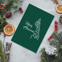 Weihnachtsbaum Scandi Minimalistischer einfacher U