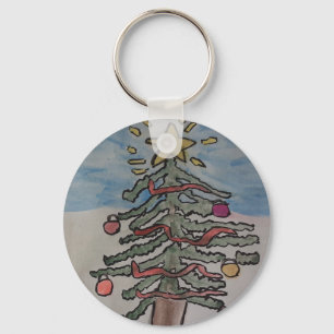 Weihnachtsbaum Schlüsselanhänger