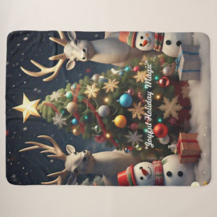 "Weihnachtsbaum-Schmuck-Designs" Sherpadecke