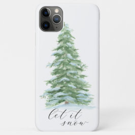 Weihnachtsbaum Schnee Case-Mate iPhone Hülle