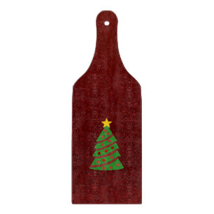 Weihnachtsbaum Schneidebrett