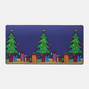 Weihnachtsbaum Schreibtischunterlage
