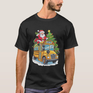Weihnachtsbaum-Schulbus-Fahrer-Kostüm Erwachsene A T-Shirt