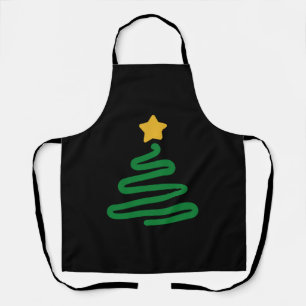 Weihnachtsbaum Schürze