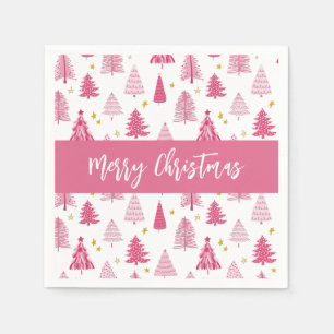 Weihnachtsbaum Serviette