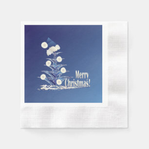 Weihnachtsbaum Serviette