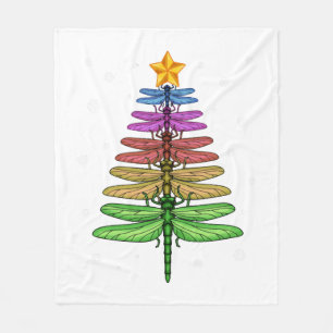 Weihnachtsbaum Shirt Insekt Lover Xmas C Fleecedecke
