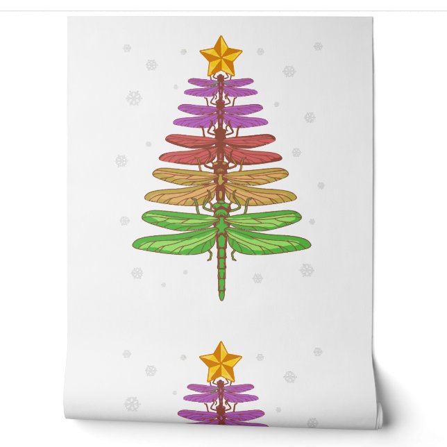 Weihnachtsbaum Shirt Insekt Lover Xmas C Tapete (Abrollen)