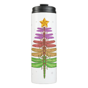 Weihnachtsbaum Shirt Insekt Lover Xmas C Thermosbecher