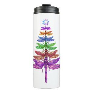 Weihnachtsbaum Shirt Insekt Lover Xmas C Thermosbecher