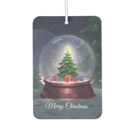 Weihnachtsbaum Snow Globe Autolufterfrischer
