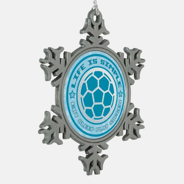 Weihnachtsbaum Snowflake Ornament (Links)