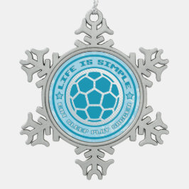 Weihnachtsbaum Snowflake Ornament