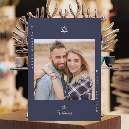 Weihnachtsbaum-Star von David Feiertagskarte