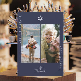 Weihnachtsbaum-Star von David Feiertagskarte