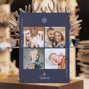 Weihnachtsbaum-Star von David Feiertagskarte