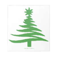 Weihnachtsbaum Stencil Green