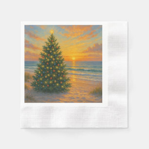 Weihnachtsbaum-Strand im nautischen/küstennahen St Serviette