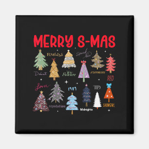 Weihnachtsbaum Süß Fröhliche Weihnachten passende Magnet