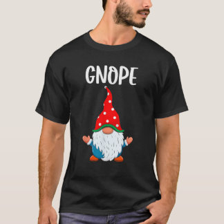 Weihnachtsbaum Süße Gnome Familie Passende Neuheit T-Shirt