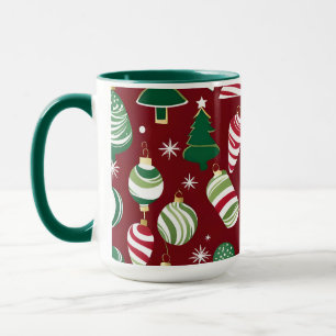 Weihnachtsbaum Süßigkeiten Ornamente Kaffeetasse