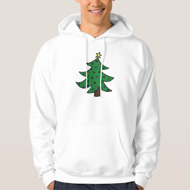 Weihnachtsbaum Sweatshirt (Vorderseite)